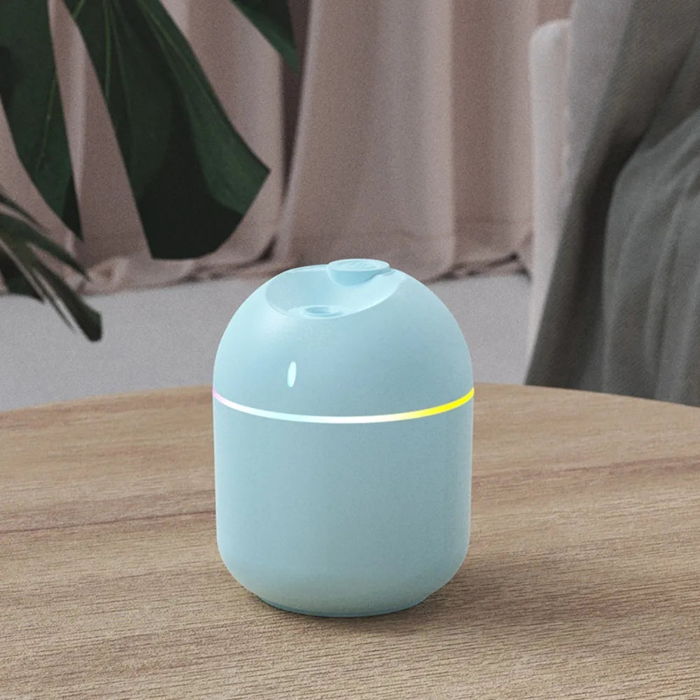 270ml Cool Mist Humidifier & Aroma Diffuser with LED Night Light