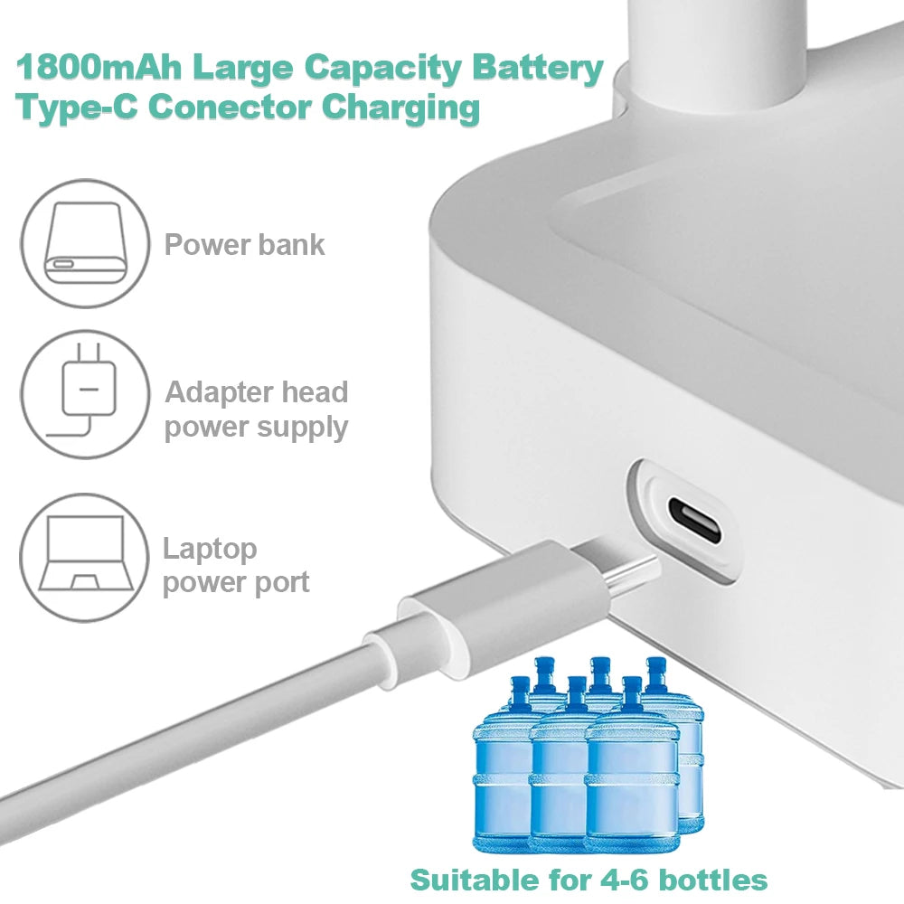 Smart & Portable Electric Water Gallon Pump Dispenser