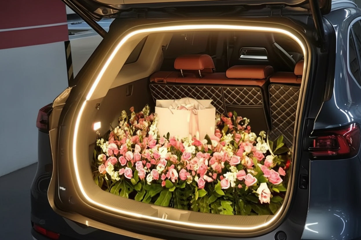 Wireless and Auto-Sensing Trunk LED Ambient Light Strip 